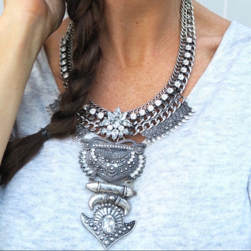 Tribal Bib Necklace